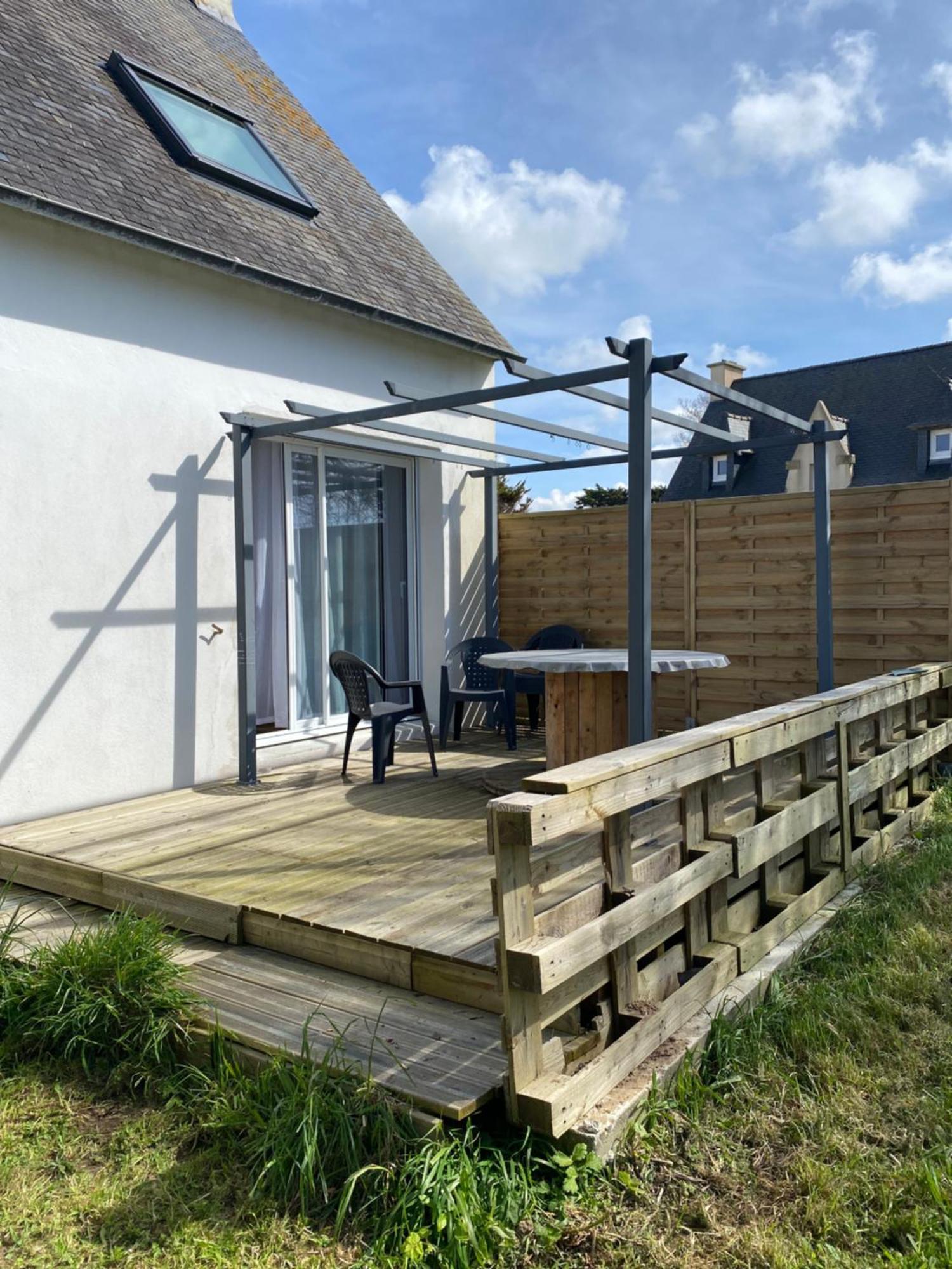 Maison Ideale Avec Enfant Porspoder Exterior foto